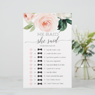 Lámina Dijo Que Dijo Que Era Un Juego De Ducha De Novias