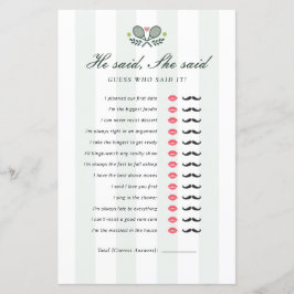 Lámina Dijo Que Dijo Que Era Un Juego Perfecto Para La Du