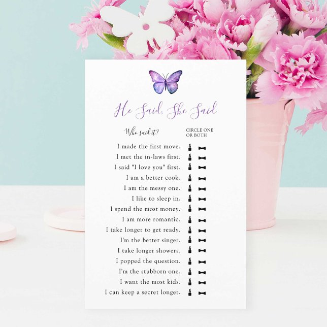 Lámina Dijo Que Dijo Que La Mariposa Del Juego De La Duch (Subido por el creador)