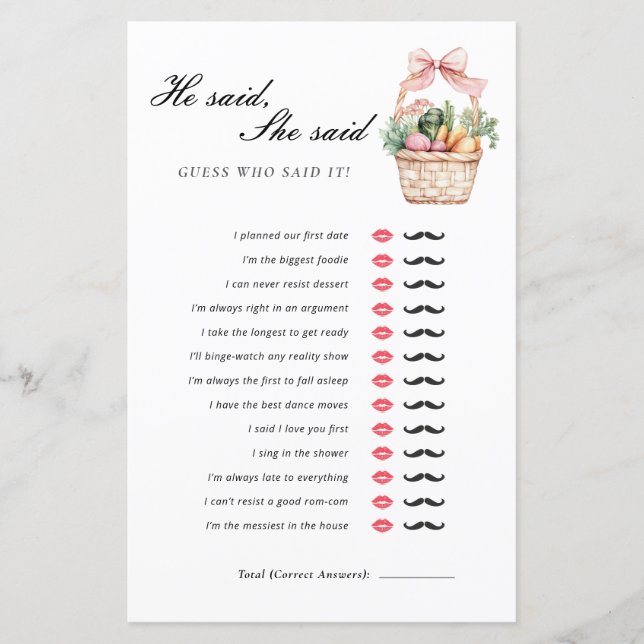 Lámina Dijo Que Ella Dijo Que Estaba Recién En El Juego D (Anverso)