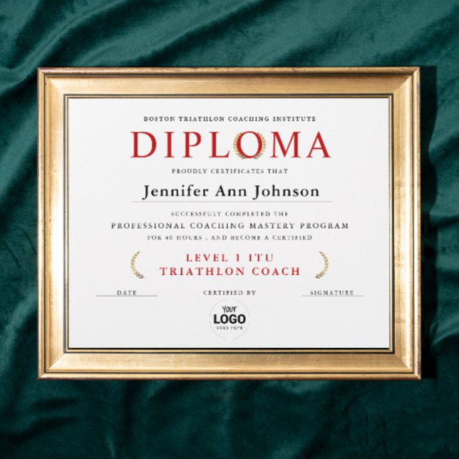 Lámina Diploma de Graduación de Certificado de Guiso de O (Subido por el creador)