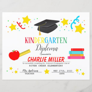 Lámina Diploma de guardería
