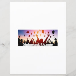 Lámina diplomas universitarios o diploma de bachillerato