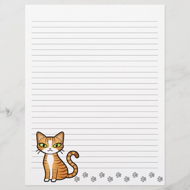 Lámina Diseñar su propio gato Personalizado (Anverso)