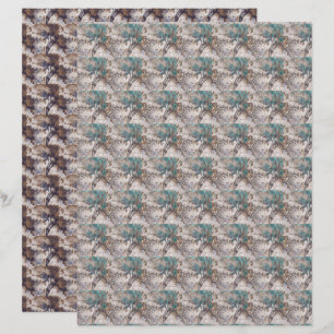 Lámina Diseño bilateral pequeño de Cotton de campo