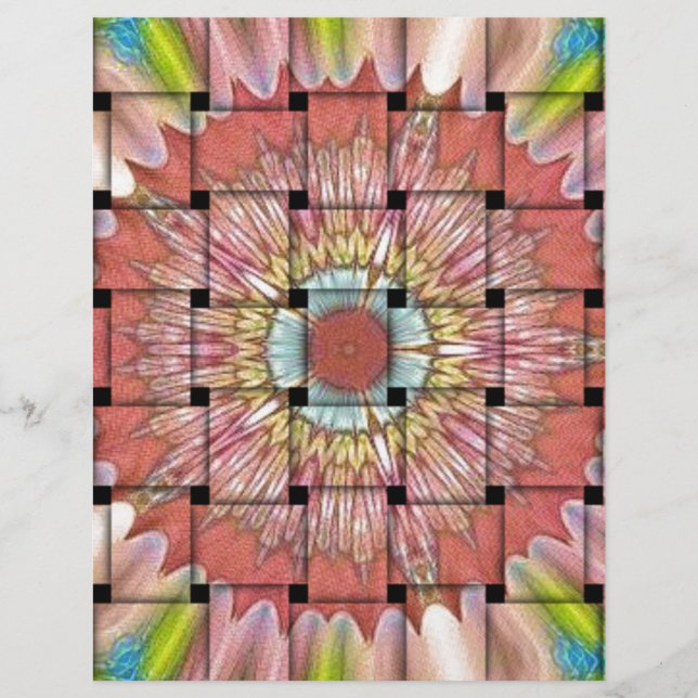 Lámina Diseño bonito y bonito tejido (Anverso)