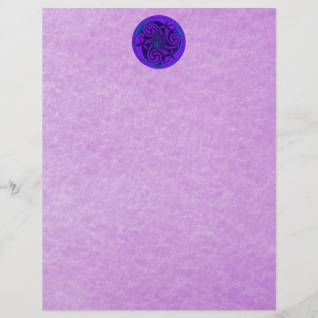 Lámina Diseño de arte celta (Anverso)