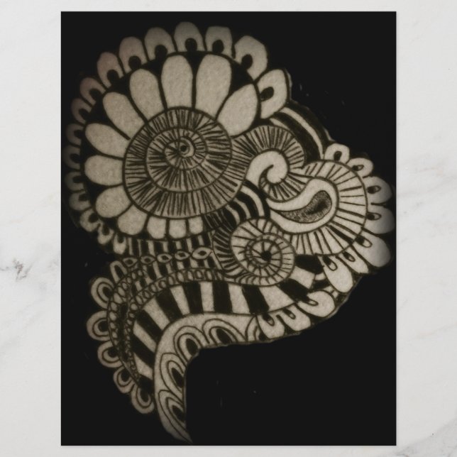 Lámina Diseño de círculo (Anverso)