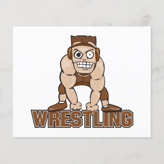 Lámina diseño de lucha libre de locos (Anverso)