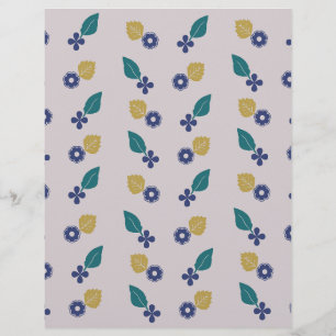 Lámina diseño de manualidad de 4 colores