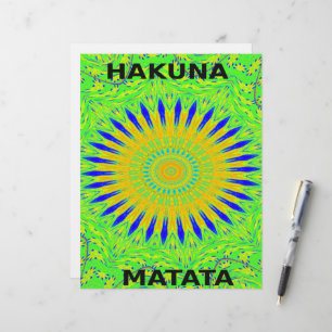 Lámina Diseño de Motivo Africano en Impresión de Arte Ver