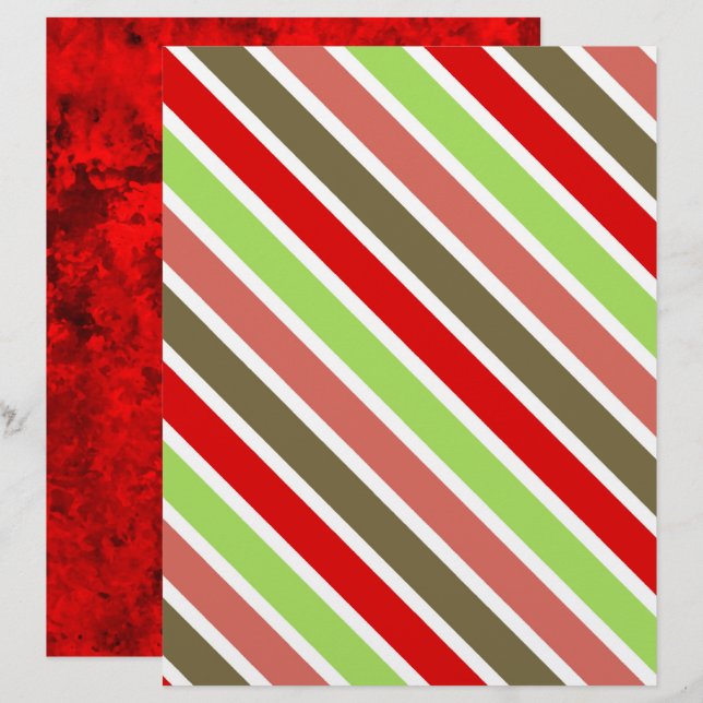 Lámina Diseño de Navidades de doble cara 2 (Anverso / Reverso)