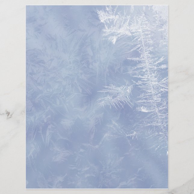 Lámina Diseño de papel para álbumes de invierno/hielo (Anverso)