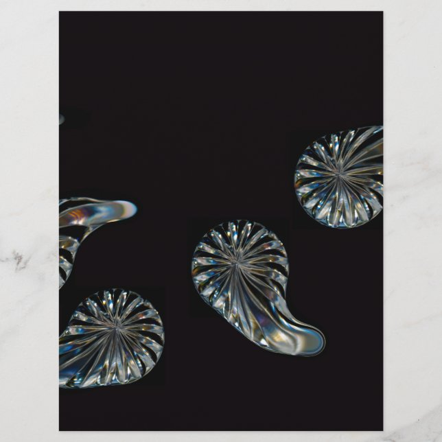 Lámina Diseño irlandés - La colección de cristal (Anverso)