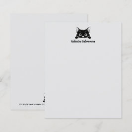 Lámina Diseño minimalista de gatito adorable - GATO 1