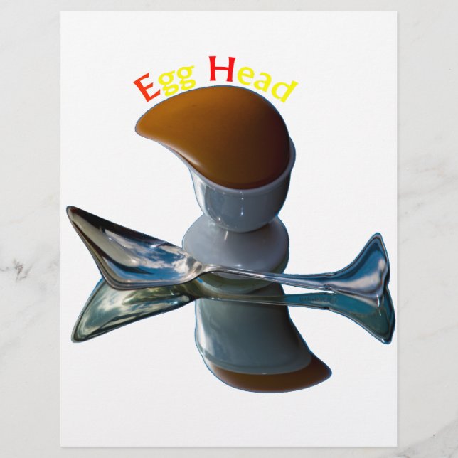 Lámina Diseños extravagantes para cabezas de huevo (Anverso)