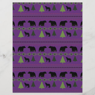 Lámina diseños nativos americanos