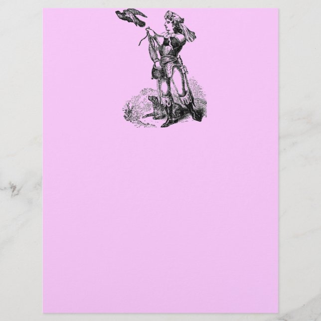 Lámina Disfraces isabelinos (Anverso)