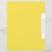 Divisor de recetas | Aperitivos | Amarillo sencill