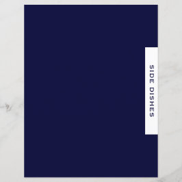 Lámina Divisor de recetas | Platos secundarios | Sencilla