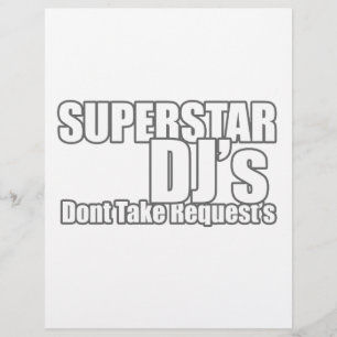 Lámina DJ superestrella