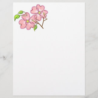 Lámina Dogwood rosa
