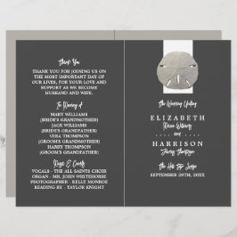 Lámina Dólar de arena solitaria, gris de carbón vegetal,