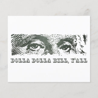 Lámina Dolla Bill Yall George Washington Dollar Mon
