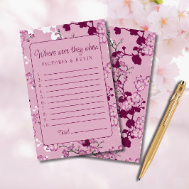 Lámina Donde Cuando Juegan - Flores De Cerezo Rosa