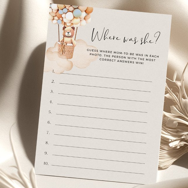 Lámina ¿Dónde Estaba? (Subido por el creador)