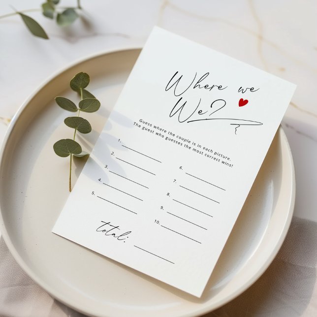 Lámina ¿Dónde estábamos el juego Simple Guión de ducha de (Subido por el creador)