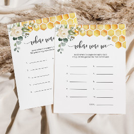 Lámina ¿Dónde estábamos los juegos de ducha de novia?