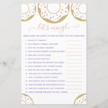 Donut salpicado de amor Vamos a hacer un juego