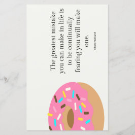 Lámina Donut Worth Habit Tracker