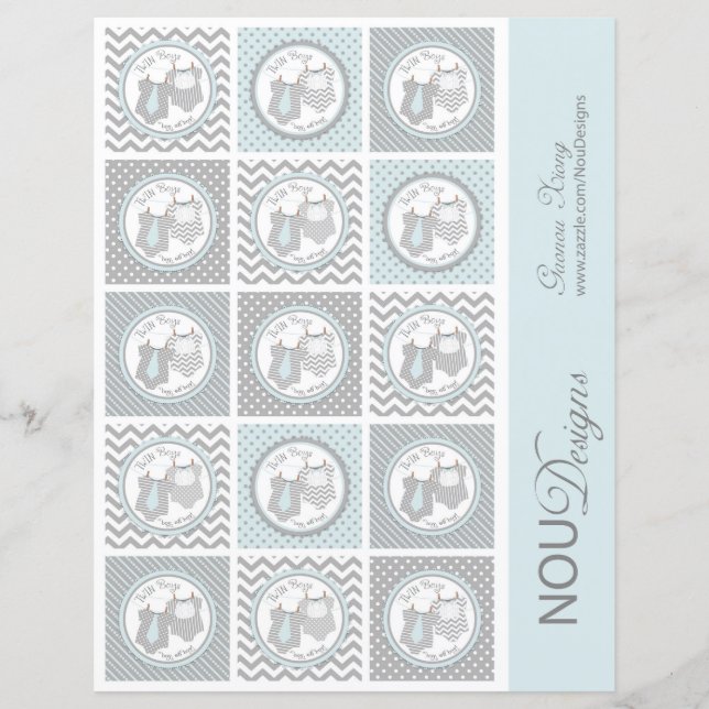 Lámina Dos niños Tie Bow Mezcla de tiras Imprimir Cubiert (Anverso)