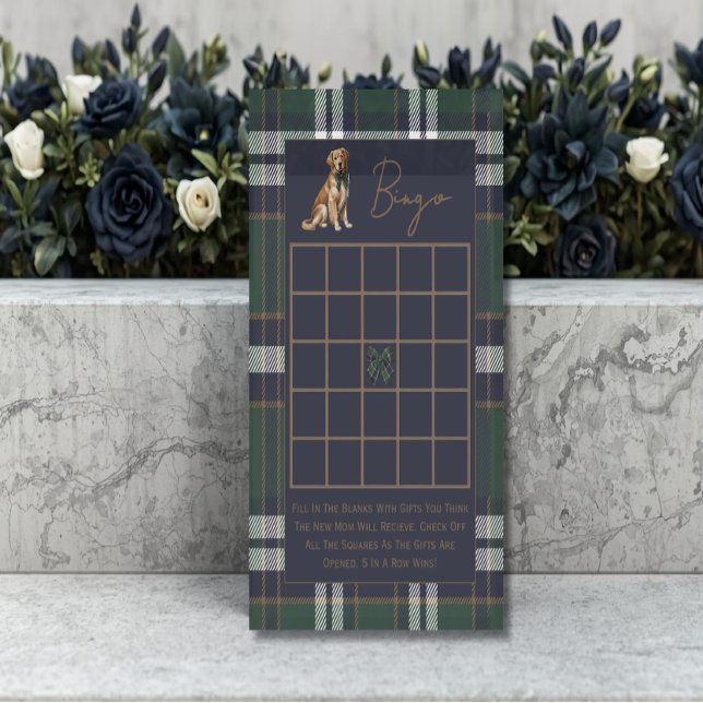 Lámina Double sided baby shower games Chic Dog Theme (Subido por el creador)