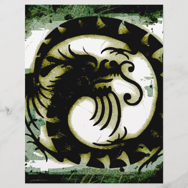 Lámina Dragón (Anverso)