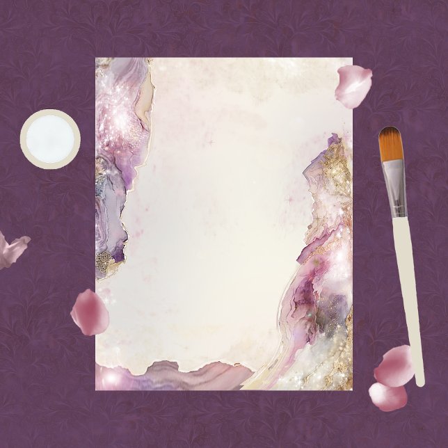 Lámina Dreamy Aquarella Scrapbook Paper (Subido por el creador)