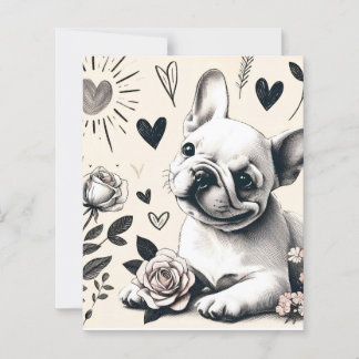 Lámina Dreamy Frenchie