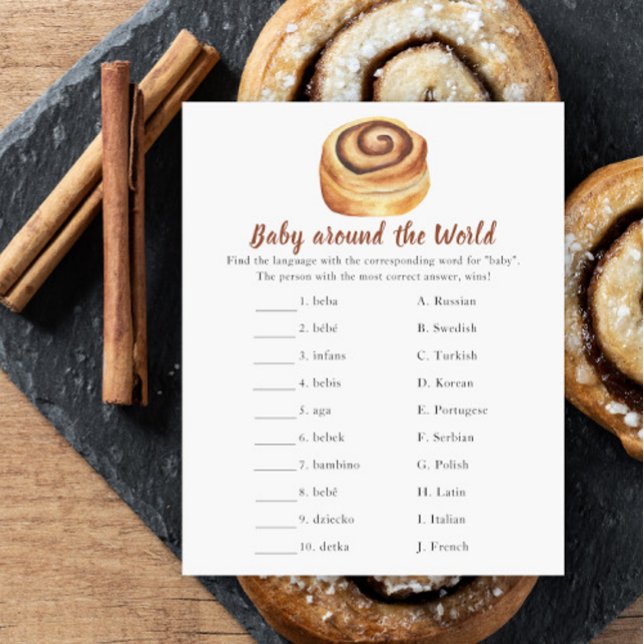 Lámina Ducha de bebé Bun - Juego de bebé alrededor del mu (Subido por el creador)