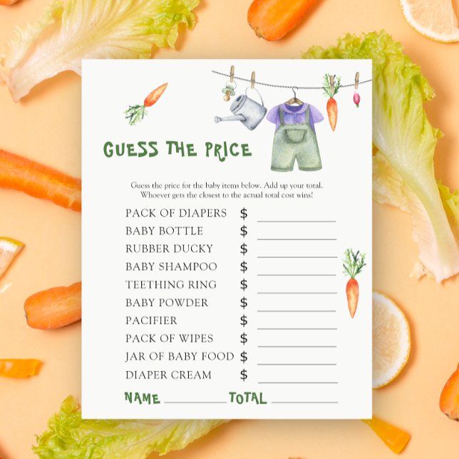 Lámina Ducha de bebé de cosecha local - ¡Adivinen el prec (Subido por el creador)