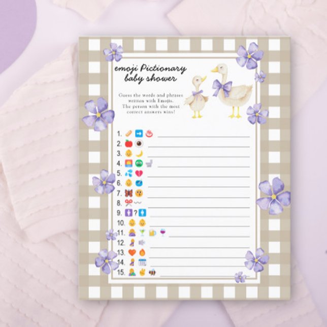 Lámina Ducha de bebé de ganso pequeño - juego picante de  (Subido por el creador)