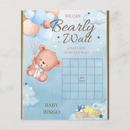 Lámina Ducha de Bebé de Oso - Juego para Niño