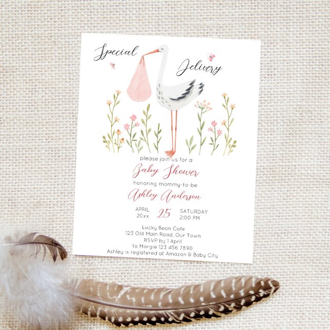 Lámina Ducha de bebé de primavera de cigüeñas de parto es (Subido por el creador)