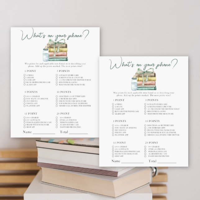 Lámina Ducha de bebé de Storybook - ¿Qué hay en tu juego  (Subido por el creador)