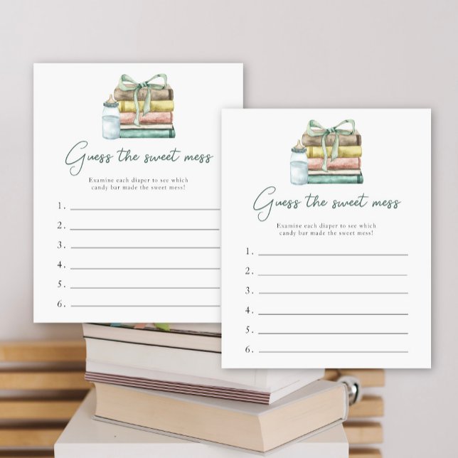 Lámina Ducha de bebé en un libro de cuentos Adivinen el j (Subido por el creador)