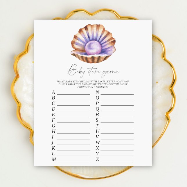 Lámina Ducha de bebé Pearl - juego de artículos para bebé (Subido por el creador)