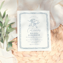 Lámina Ducha de limón azul y limón de presupuesto caprich