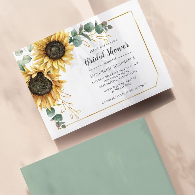 Lámina Ducha de novia floral floral de Eucalyptus (Subido por el creador)
