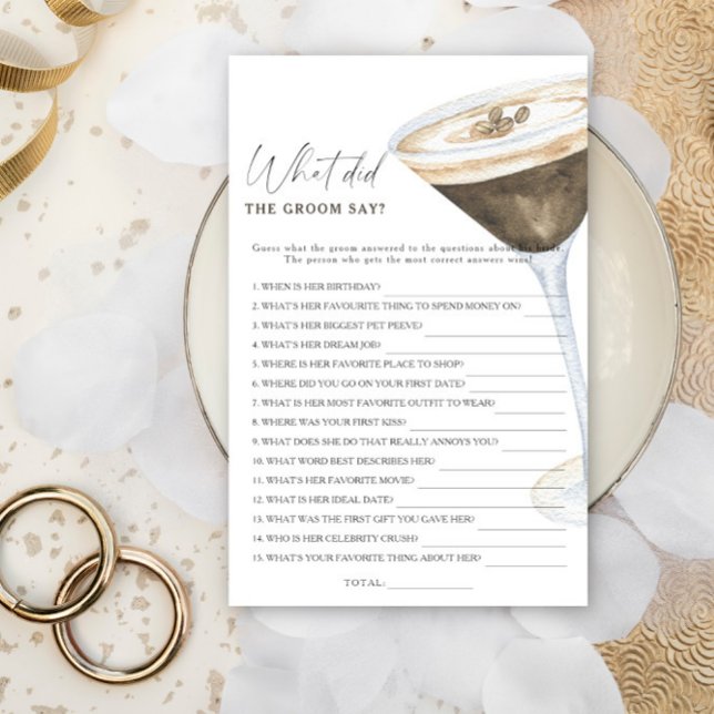 Lámina Ducha de novia ¿Qué dijo el novio? (Subido por el creador)